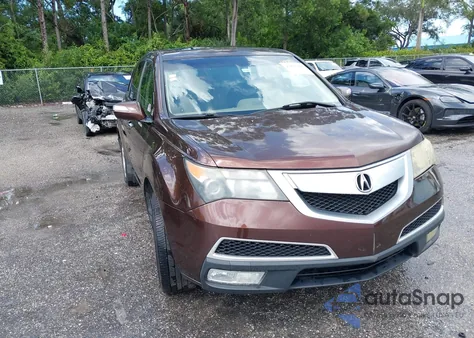 2010 Acura Mdx Technology Package из США, поврежденный, VIN 2HNYD2H68AH524810